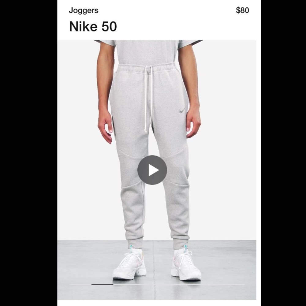 Nike MEN XL Grey Sweatpants